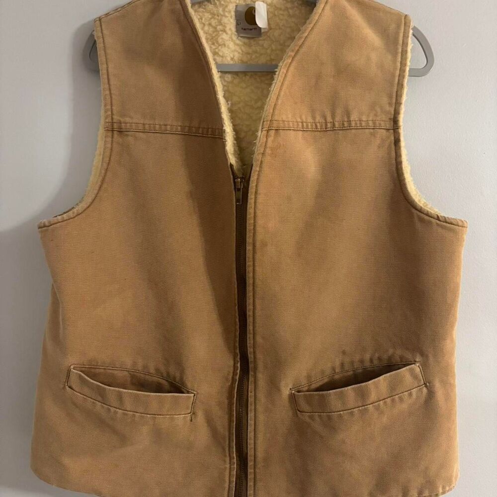 Carhartt Men's Tan and Brown Gilet